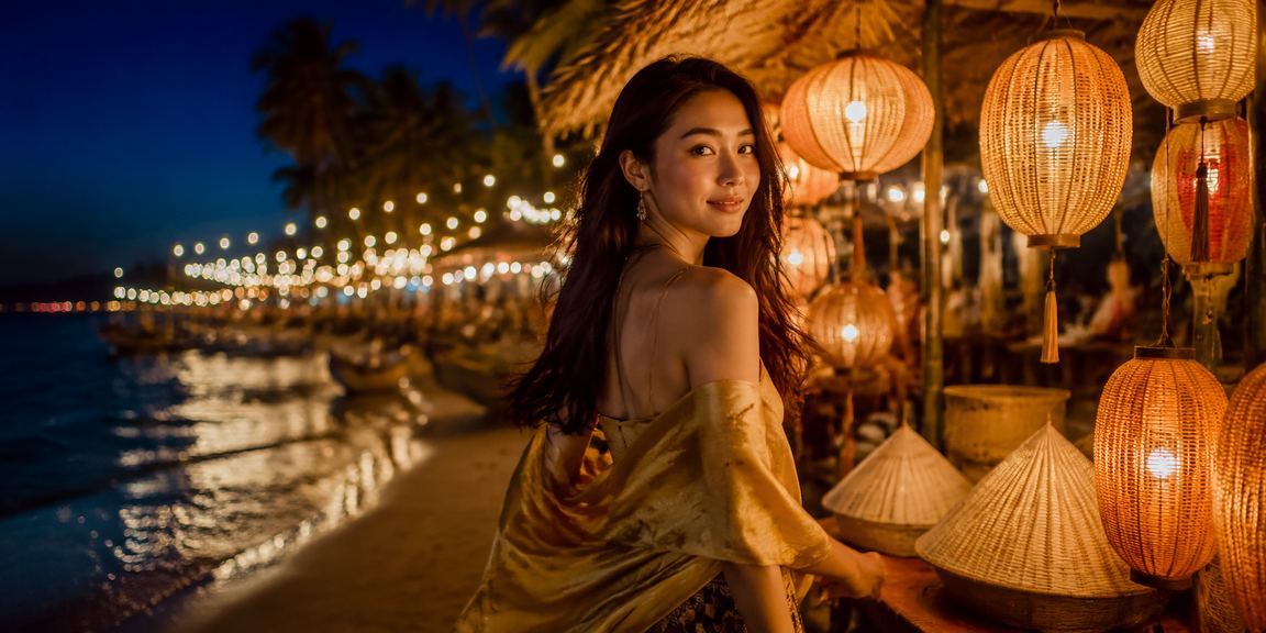 Khung cảnh Phú Quốc với nét văn hoá Việt Nam kết hợp giải trí casino và cá cược trực tuyến